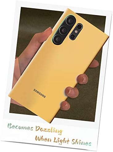 Dosanles Iridescence Matte התואם למקרה Ultra של Samsung Galaxy S23, [הגנה מפני טיפה] מחשב קשה מט
